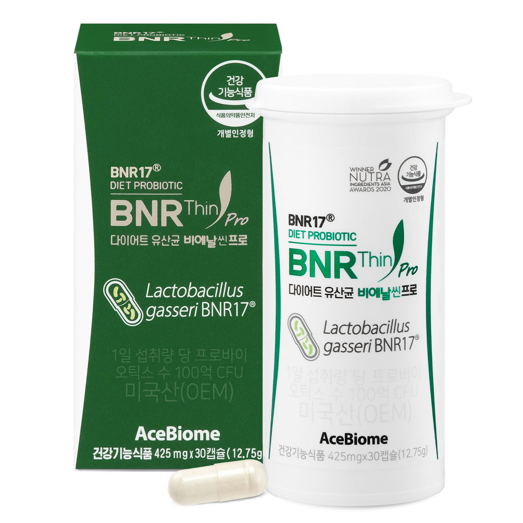 AceBiome BNRThin Pro Lactobacillus Gasseri Probiotic - 90 Capsules - image 4