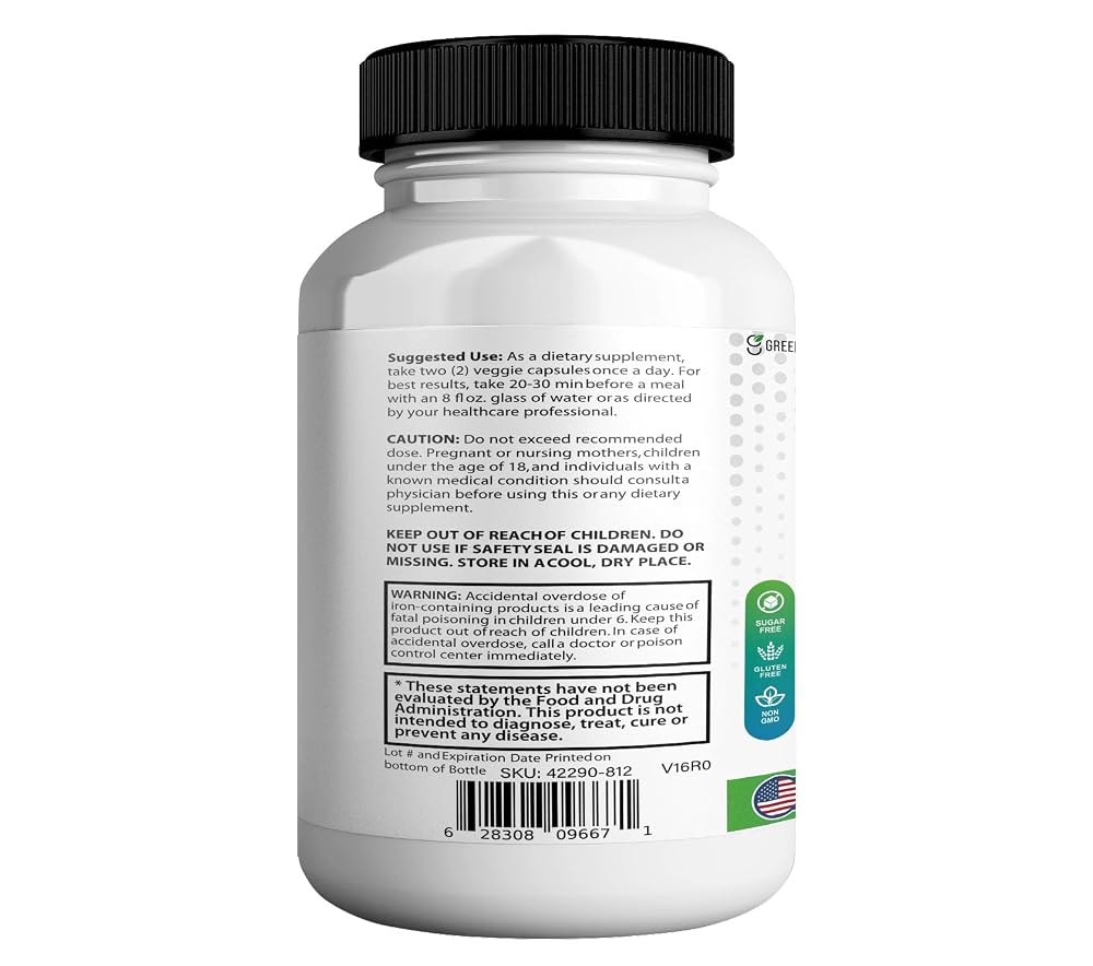 GREENVIFY NeuroActive 8 Max Brain Support Supplement