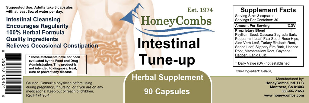 HoneyCombs Gut Cleanse Capsules Digestive Support - 90 Capsules - image 2