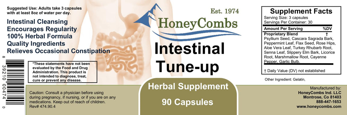 HoneyCombs Gut Cleanse Capsules Digestive Support - 90 Capsules - image 2