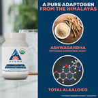 Ayush Herbs Organic Ashwagandha 500 mg - 120 Capsules - image 4