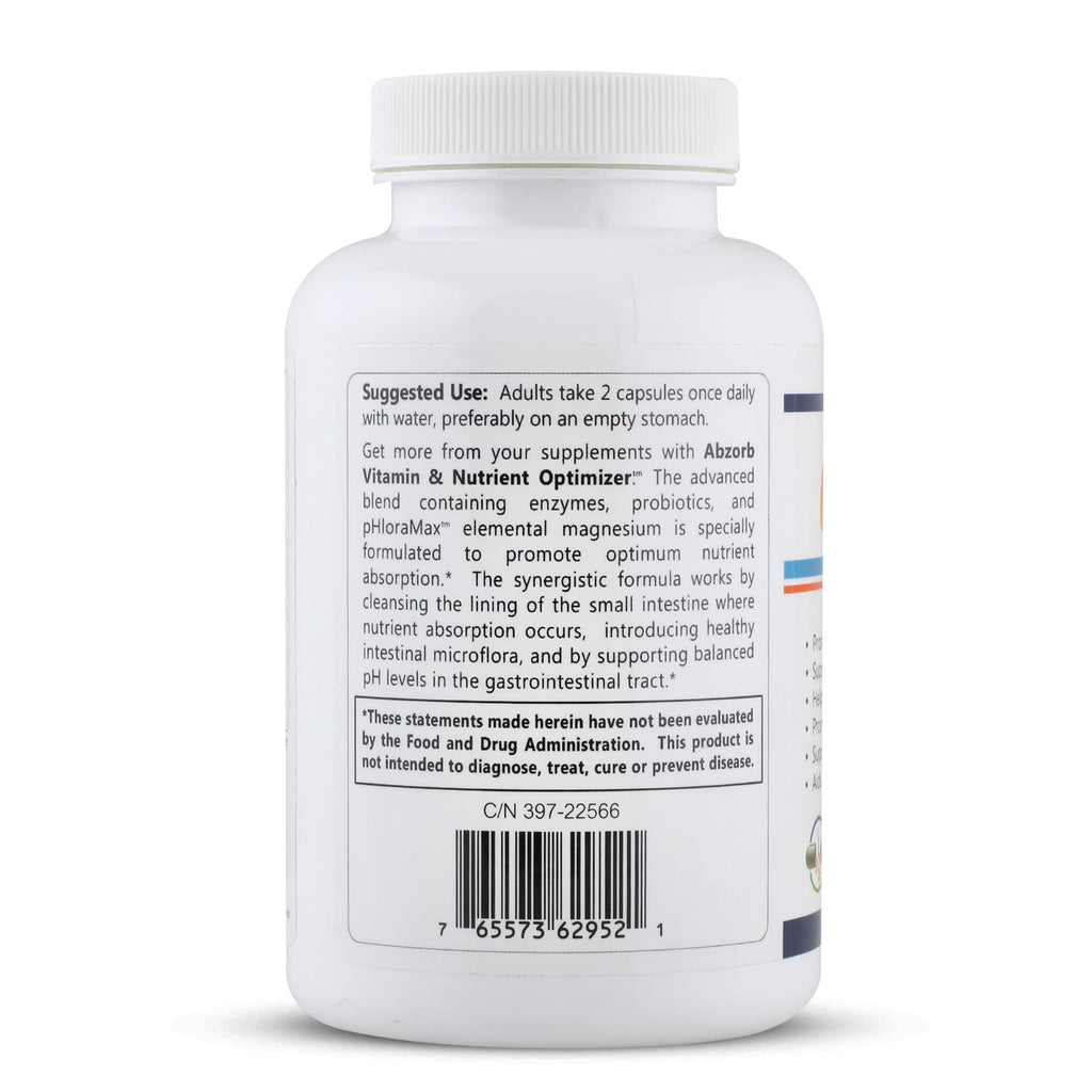HCP Formulas Abzorb Digestive Enzyme Complex - 150 Capsules - image 3