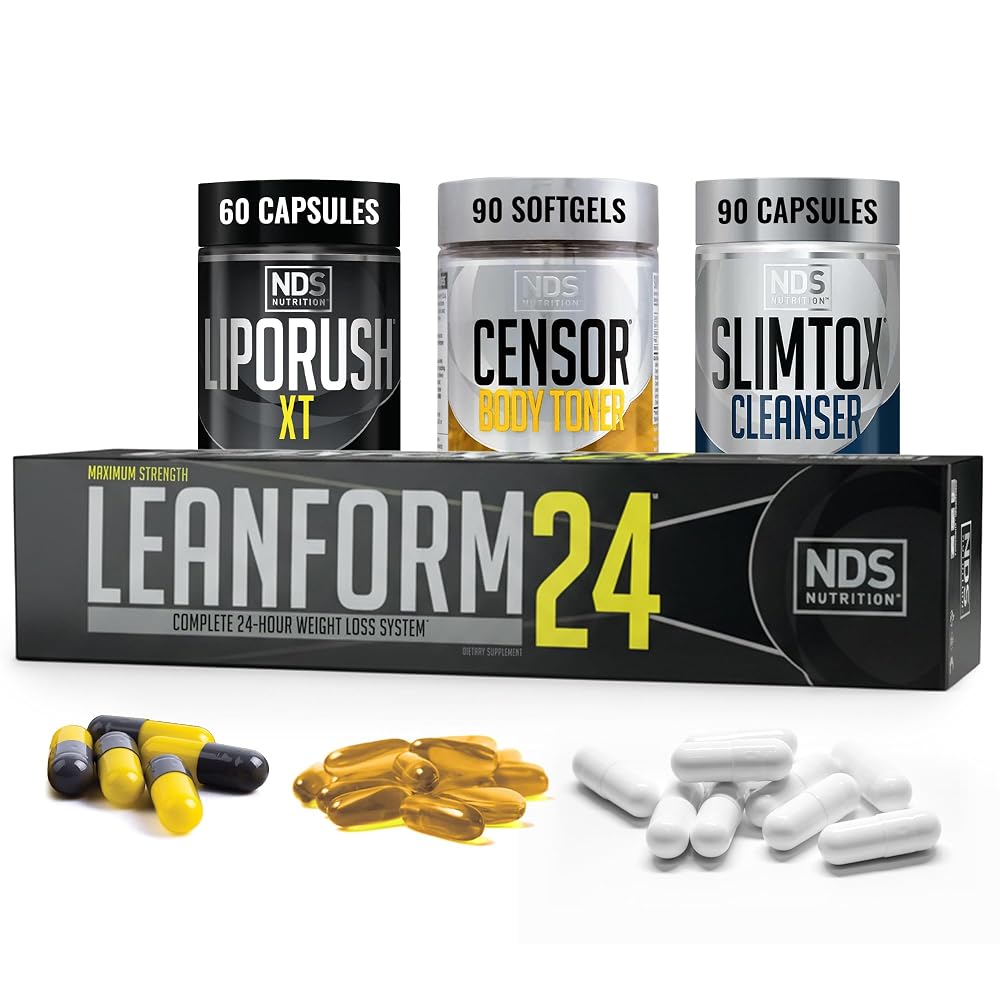 LeanForm24 NDS Nutrition Weight Loss Kit - 60 Capsules/90 Softgels