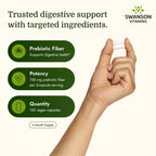 Swanson Prebiotic Fiber Capsules with NutraFlora FOS