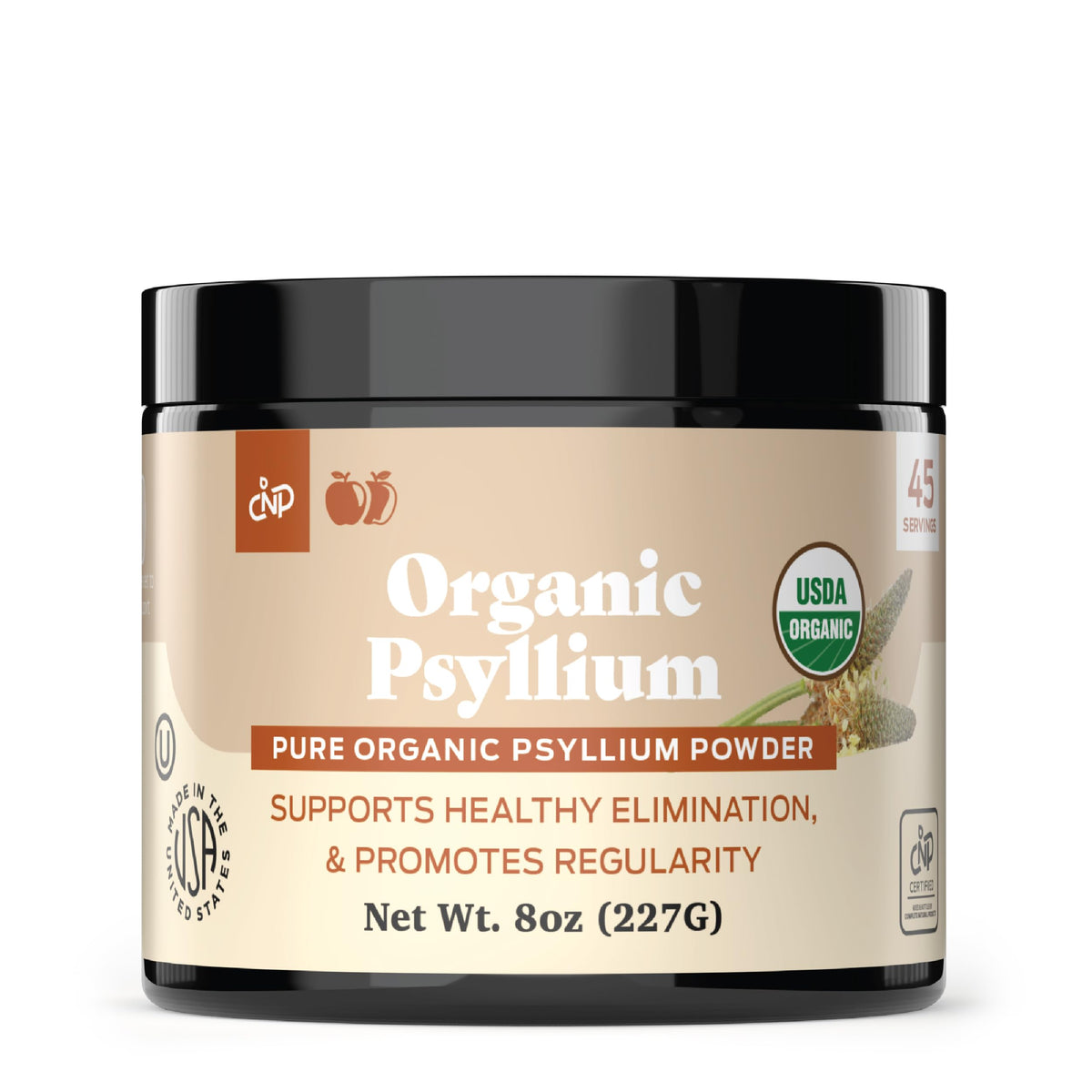 Complete Natural Products Organic Psyllium Husk Powder - 8 oz
