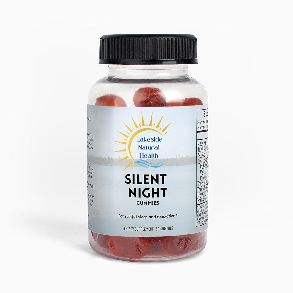 Lakeside Natural Health Silent Night Gummy Vitamin - 60 Gummies