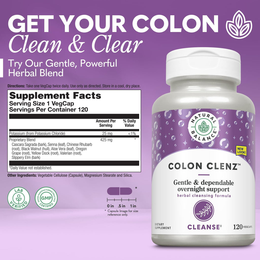 Natural Balance Colon Clenz Overnight Formula