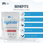 IDLife Hydrate Electrolyte Replacement Powder Fruit Punch - 15 Sticks - image 4