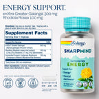 SOLARAY SharpMind Energy Nootropic Focus Supplement - 30 Vegetarian Capsules - image 2