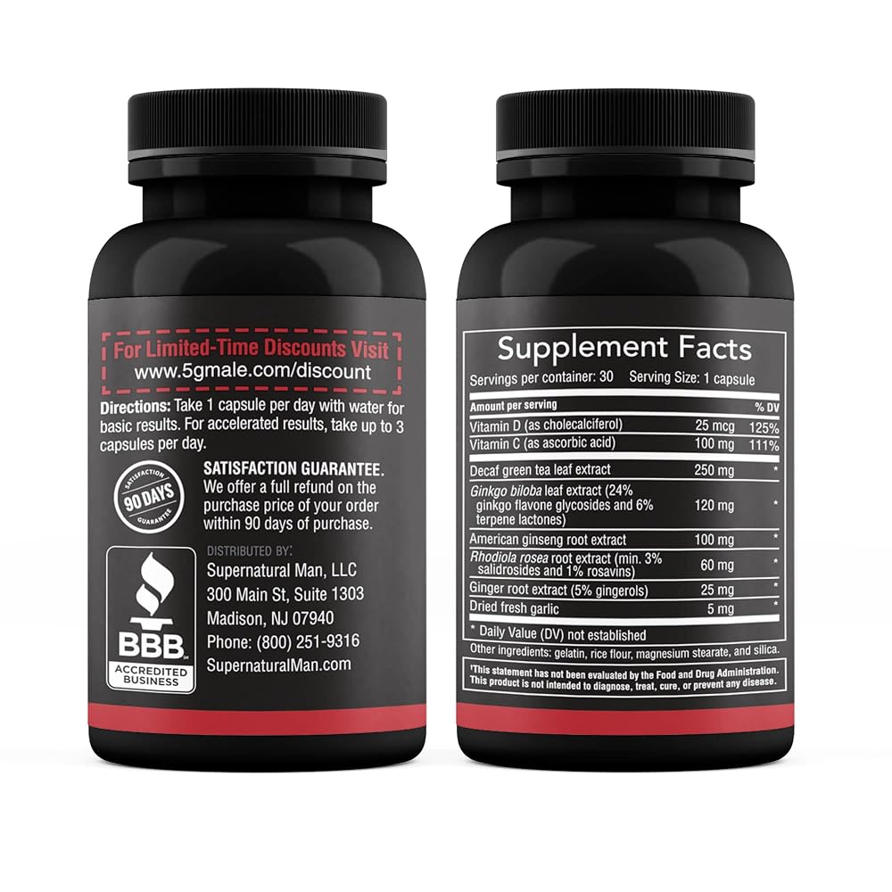Supernatural 5G Male - Male Supplement for Blood Flow - image 4