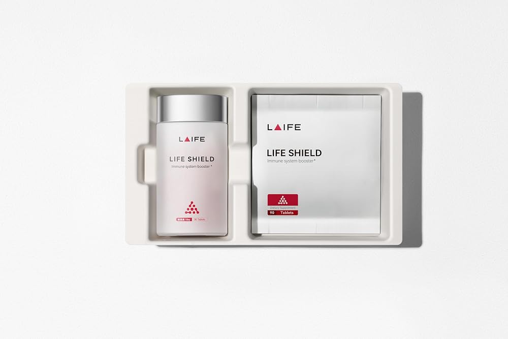 LAIFE Life Shield Immune System Booster - 60 Capsules