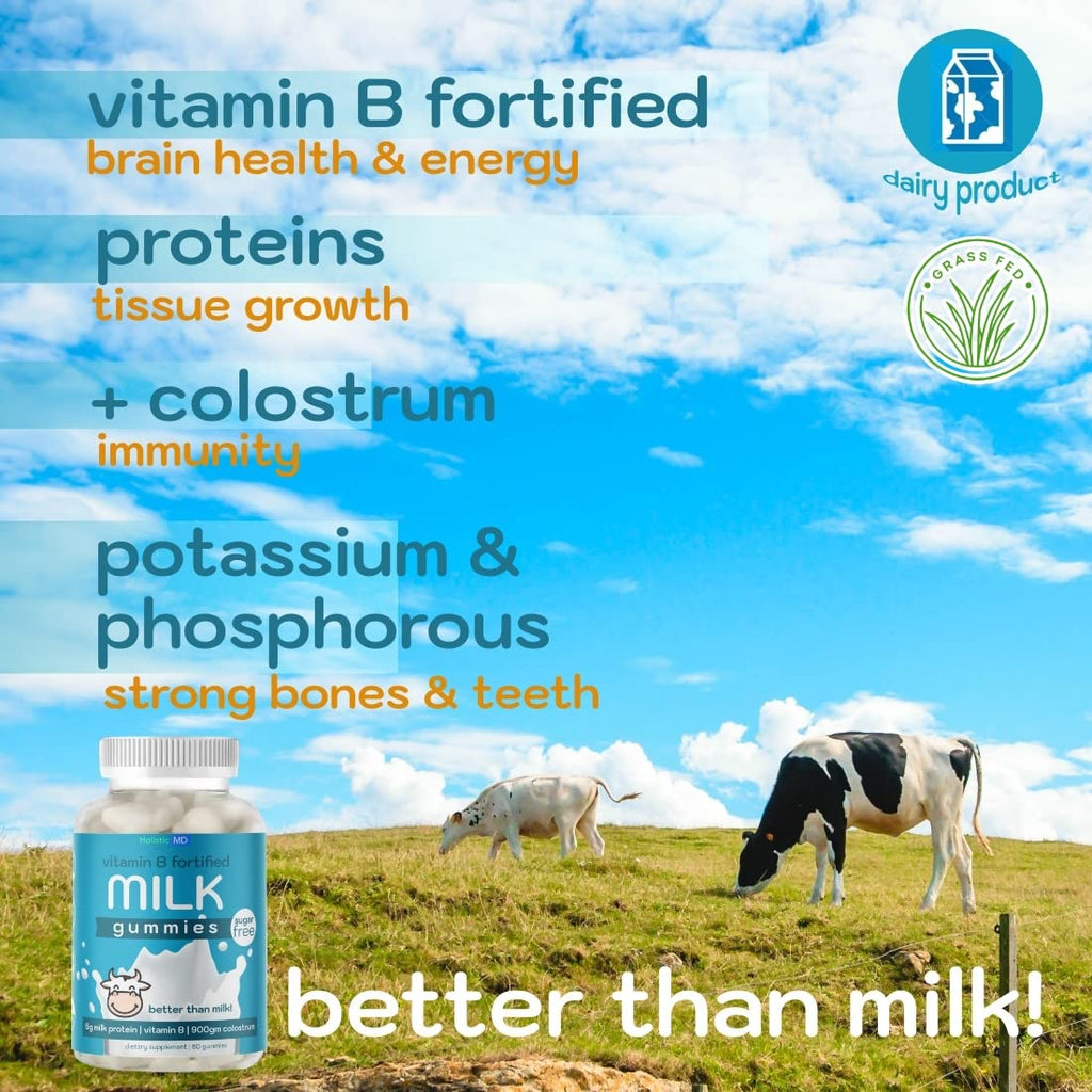 Holistic MD Colostrum Gummies with Vitamin B Complex - 60 Count - image 3