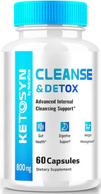 NutraRize Ketosyn Cleanse & Detox Capsules Weight Loss Support - 60 Capsules
