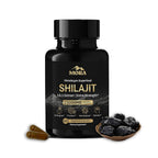 WellBeingMora Pure Himalayan Shilajit Capsules Energy Support - 60 Capsules