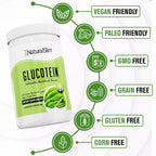 NaturalSlim Glucotein Prebiotic Resistant Starch Powder - 16 Servings - image 3