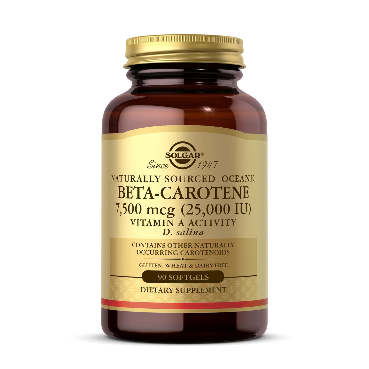 Solgar Oceanic Beta Carotene - 90 Softgels