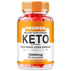 NutraRize Proper Keto Gummies with Apple Cider Vinegar - 60 Gummies