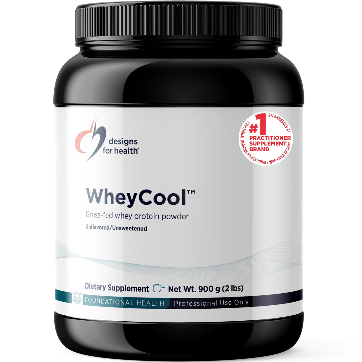 Designs for Health WheyCool Grass-Fed Whey Protein - 30 Servings
