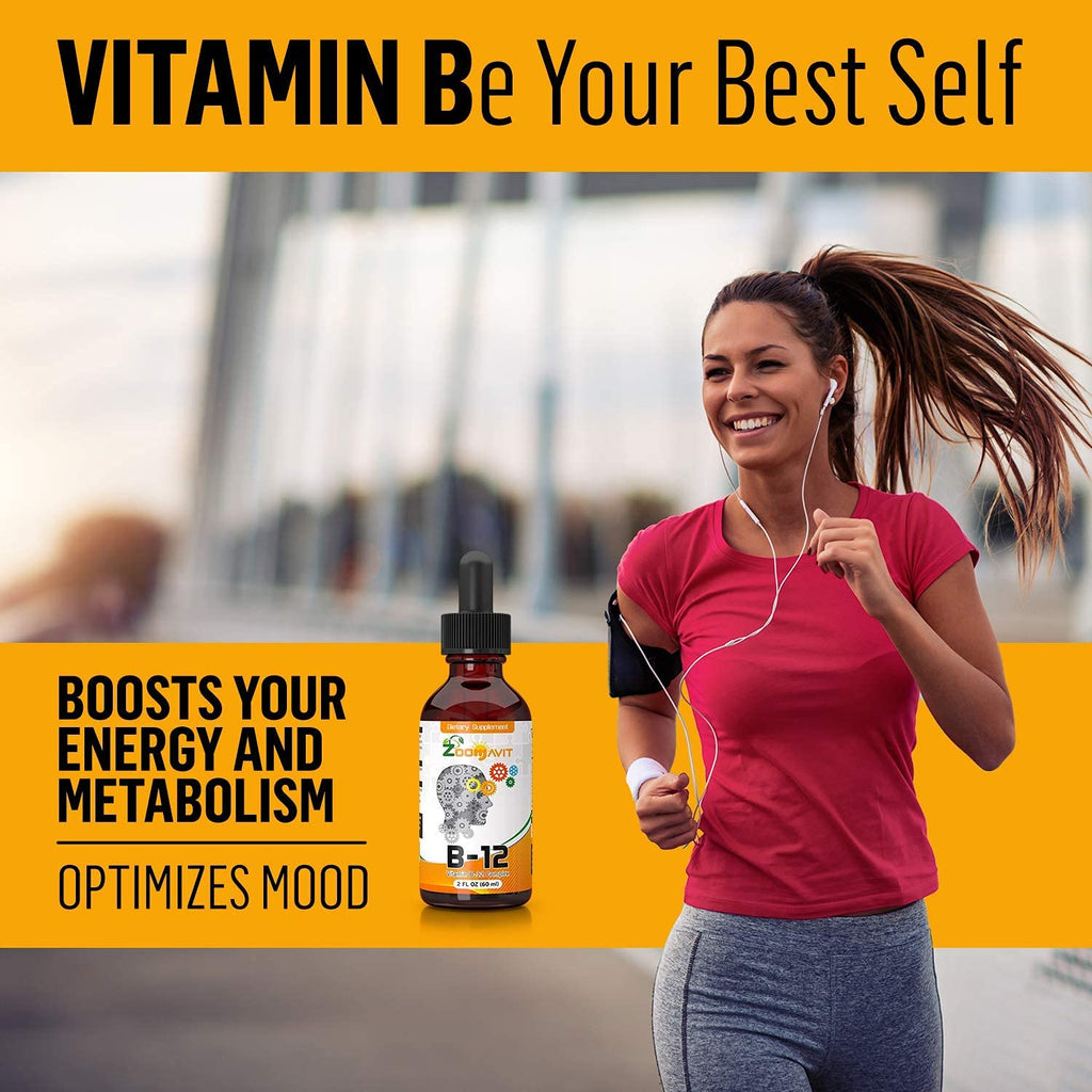 Zoomavit Vitamin B Complex Liquid Drops Energy Boost - 60 ml - image 4