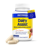 Enzymedica DailyAssist Digestive Enzymes for Dairy - 30 Capsules