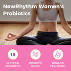 NewRhythm Women's Probiotics 50 Billion CFU - 60 Vegan Capsules - image 3
