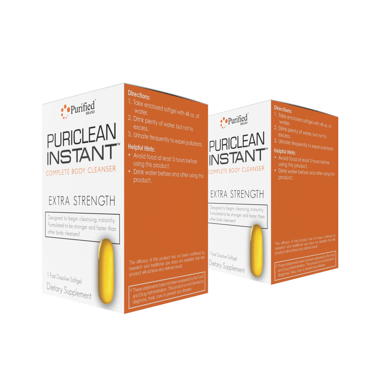 Wellgenix Puriclean Instant Complete Body Cleanser - 2 Softgels