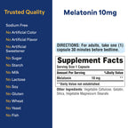 Puritan's Pride Melatonin 10mg Sleep Aid - 240 Capsules - image 6