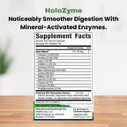 Healthy Gut HoloZyme Max Strength Digestive Enzymes - 180 Capsules - image 2