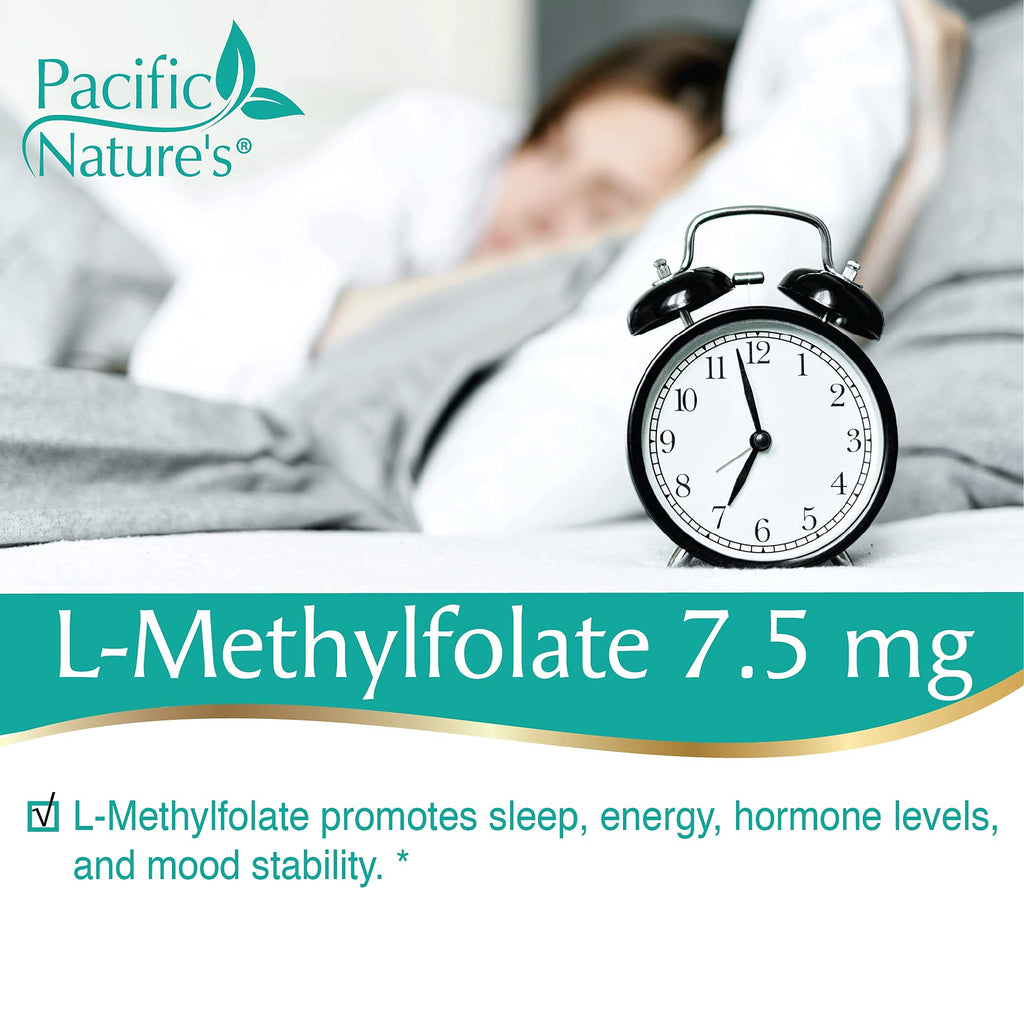 Pacific Nature's L-Methylfolate 7.5 mg