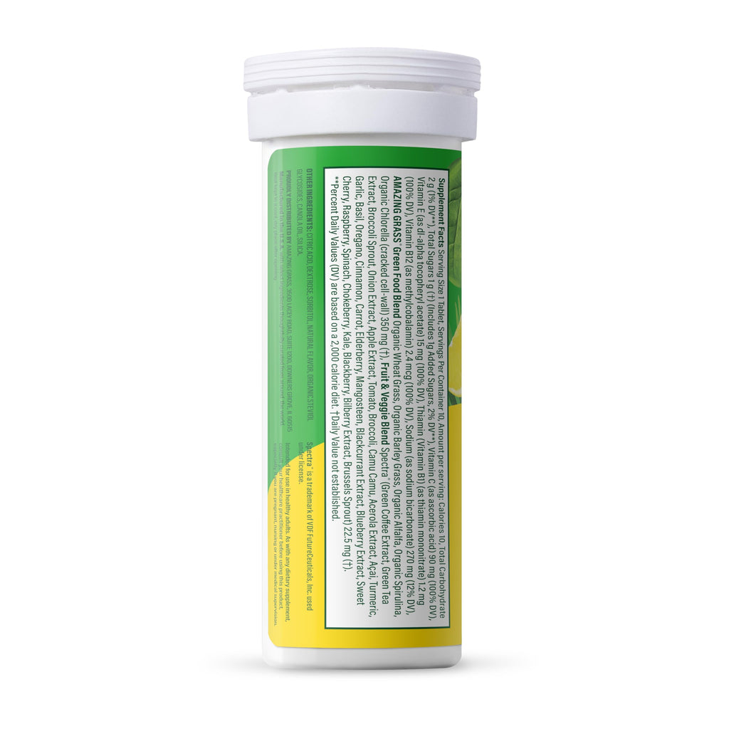 Amazing Grass Effervescent Fizzy Green Tablets