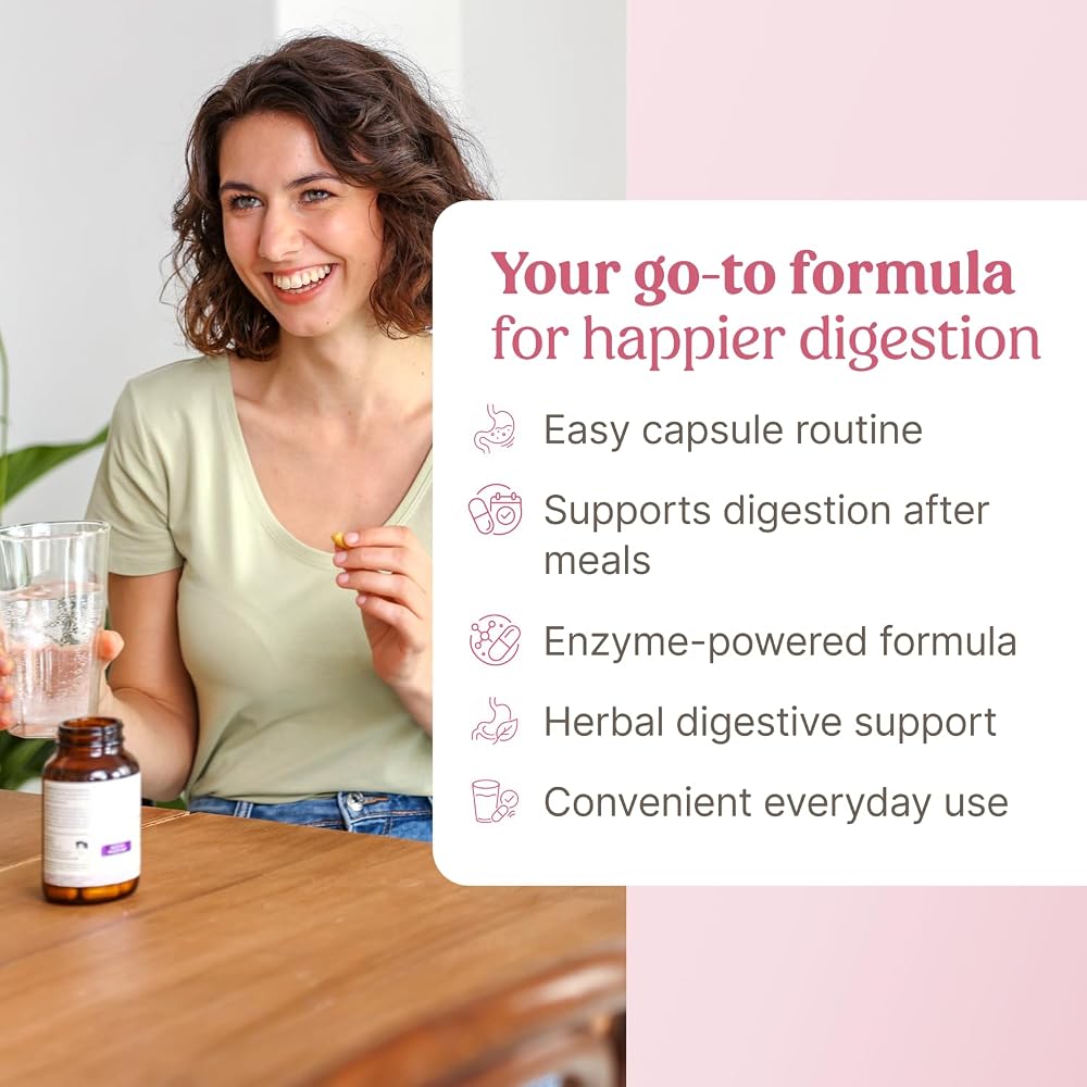 Happy Mammoth Bloat Banisher Digestive Enzyme - 72 Capsules - image 3