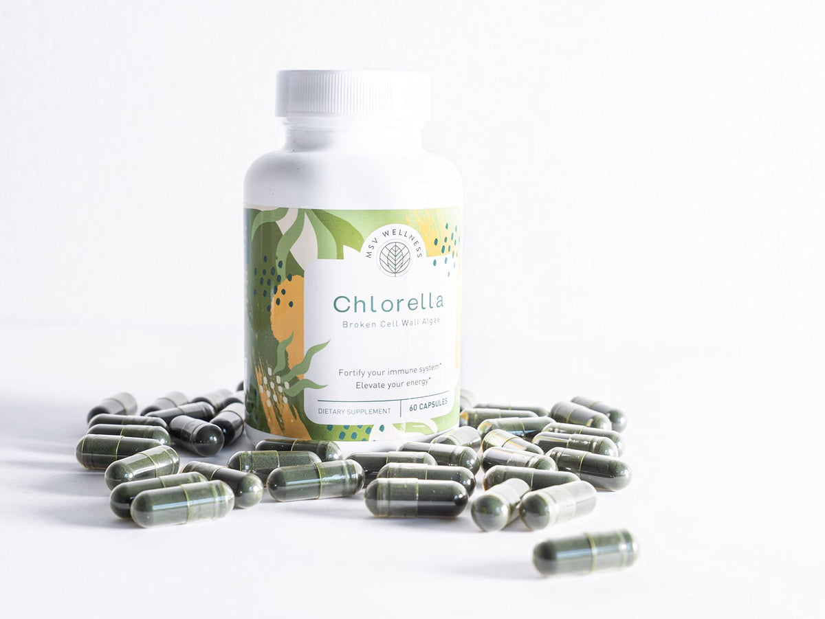 MSV Wellness Broken Cell-Wall Chlorella 100% Pure Organic - image 4