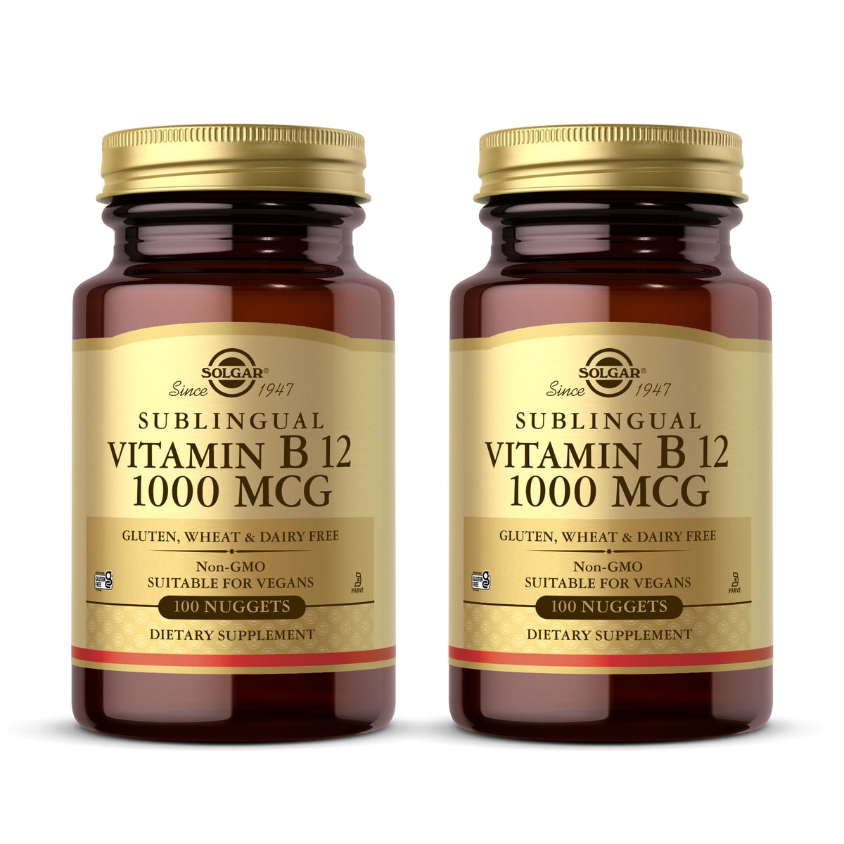 Solgar Sublingual Vitamin B12 1000 mcg - 500 Nuggets