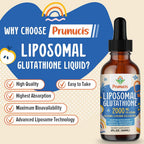 Prunucis 2000MG Liposomal Glutathione Liquid