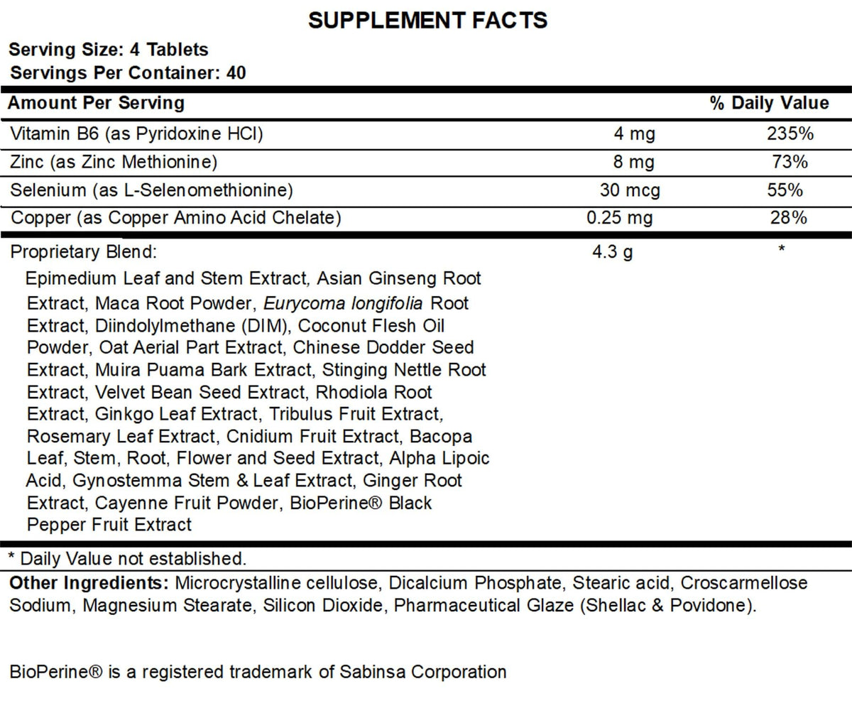 GET DIESEL NUTRITION Diesel Test Hardcore - 128 Tablets - image 3