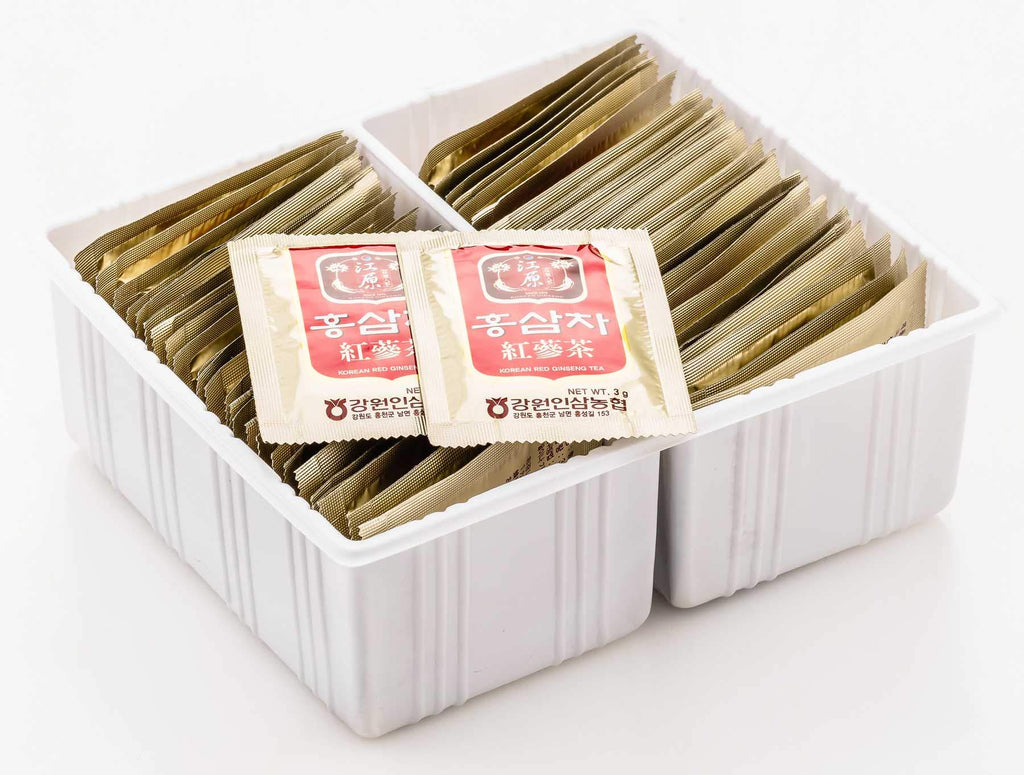 Gangwoninsam 6 Year Korean Red Ginseng Tea - 50 Packets - image 3