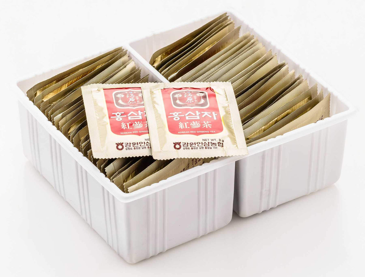 Gangwoninsam 6 Year Korean Red Ginseng Tea - 50 Packets - image 3