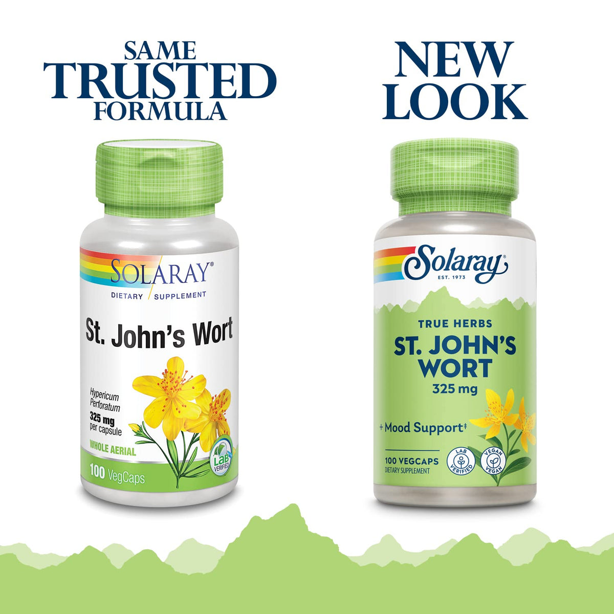 SOLARAY Unflavored Capsules St. John'S Wort Mood Support 325Mg