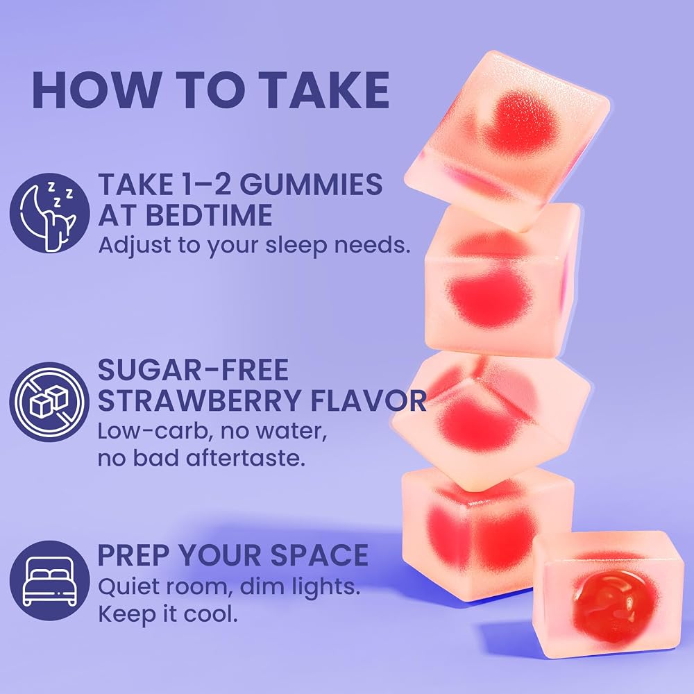 EnvyCure Melatonin 10mg 20mg Gummies Sugar Free