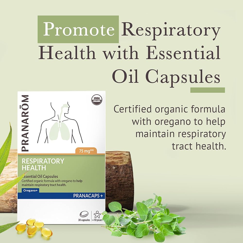 Pranarom Respiratory Health Pranacaps - 30 Capsules - image 2