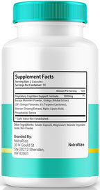 NutraRize Neuro Defender Pills Memory Focus Support - 120 Capsules - image 2