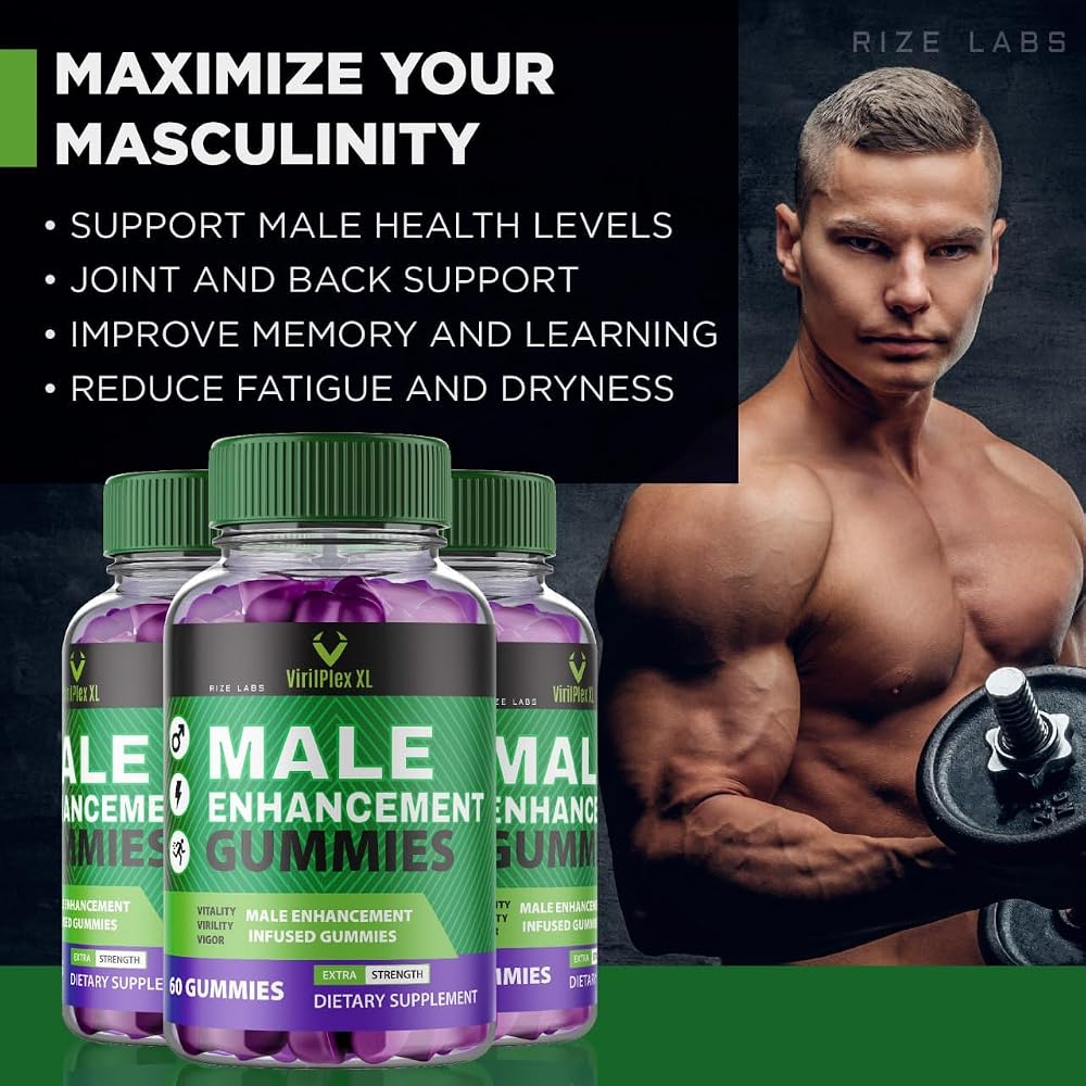 Rize Labs VirilPlex XL Gummies for Men's Wellness - 120 Gummies - image 9