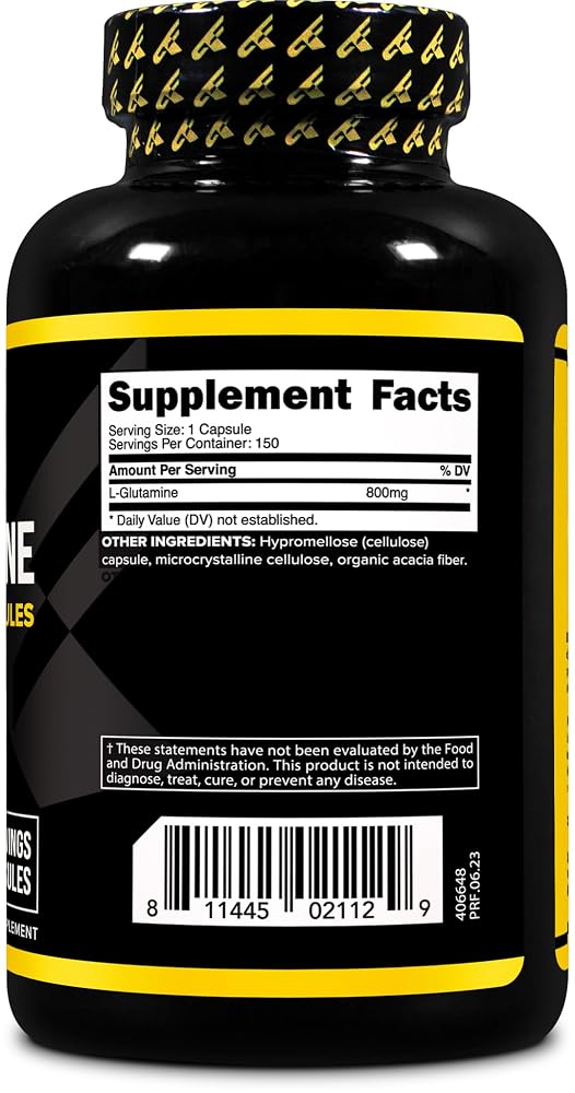 Primaforce L-Glutamine 800mg - 150 Capsules - image 4