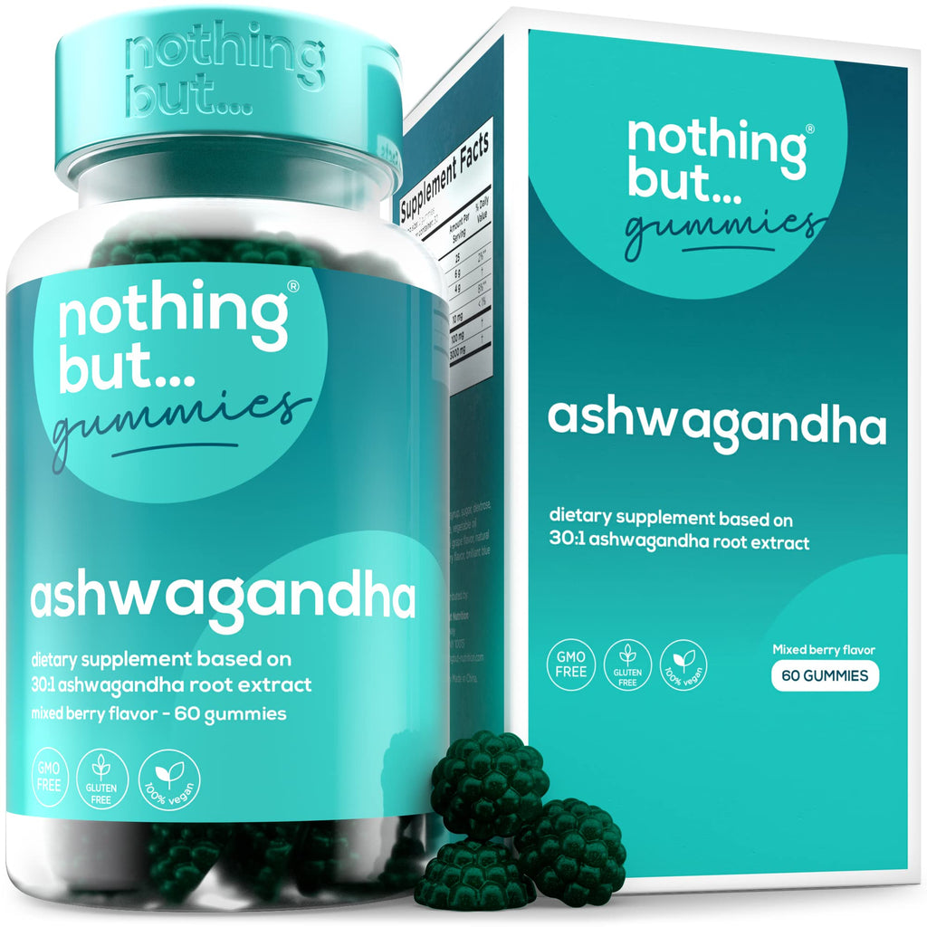 nothing BUT nutrition Ashwagandha Gummies for Stress & Sleep - 60 Gummies