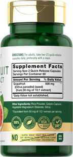 Carlyle Grapefruit Seed Extract Maximum Strength - 120 Capsules - image 2