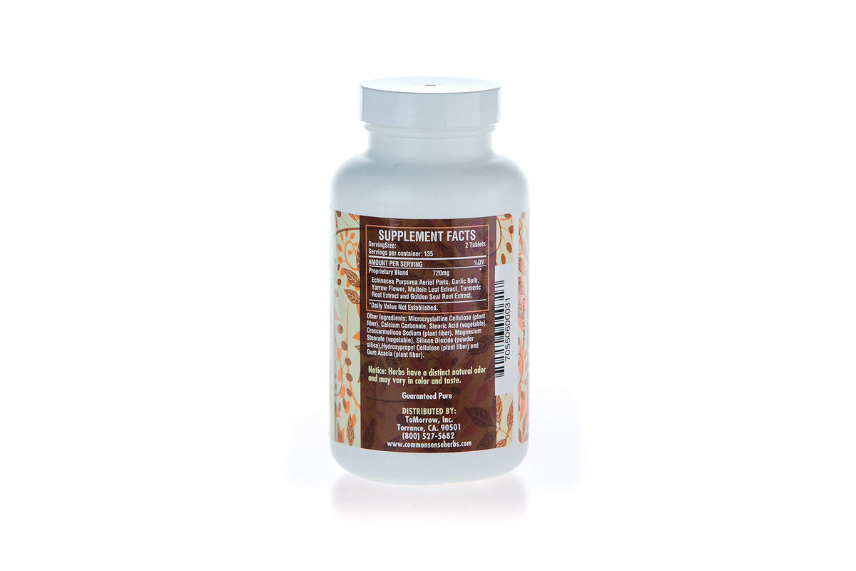 Common Sense Herbal Products Lymphatic Health: Immune System Support