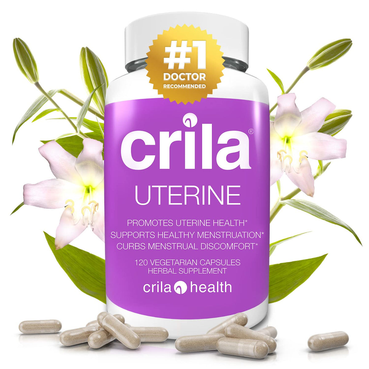 CRILA Estrogen Free Ovarian Support Capsules - 120 Capsules