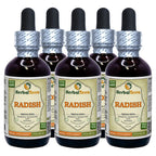 Herbal Terra Radish Tincture Liquid Extract - 5x2 fl.oz