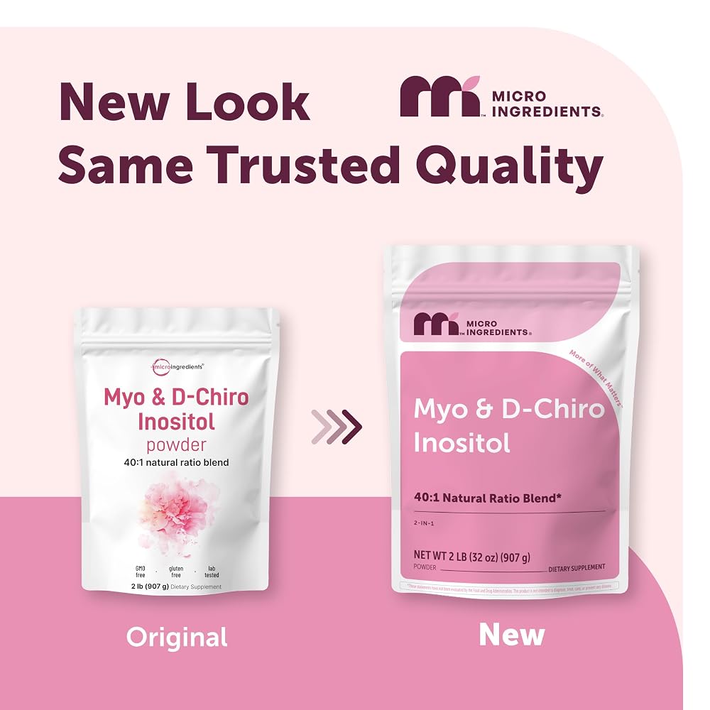 Micro Ingredients Myo-Inositol & D-Chiro Inositol Powder