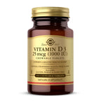 Solgar Vitamin D3 1000 IU Chewable Tablets - 100 Count